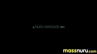 Sweetie gives a hot slippery nuru massage 21