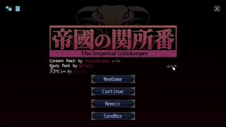 MY FAVIOURITE PORN GAME UPDATED (The Imperial gatekeeper) Part 1